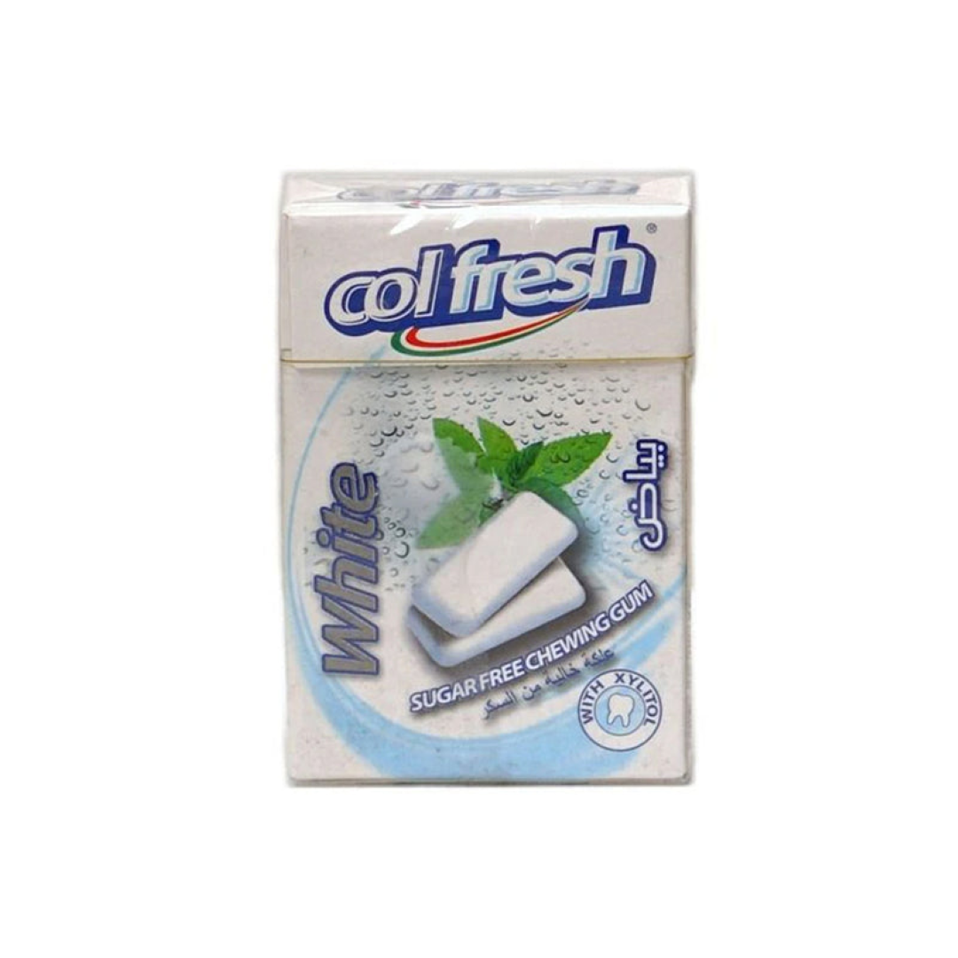 COLFRESH GUM WHITE STICKS SF 14G